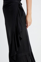 Midi Boy Fırfırlı Etek - 12