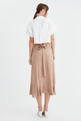 Midi Boy Fırfırlı Etek - 22