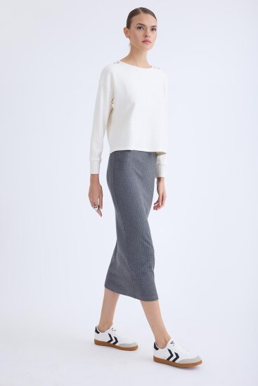 Midi Boy Fitilli Kalem Etek - 3