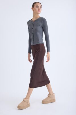 Midi Boy Fitilli Kalem Etek - Thumbnail (8)