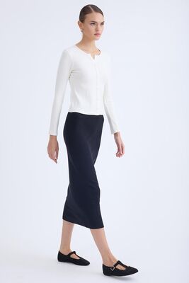 Midi Boy Fitilli Kalem Etek - Thumbnail (13)