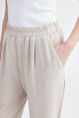 Modal Kumaş Pileli Pantolon - Thumbnail (11)