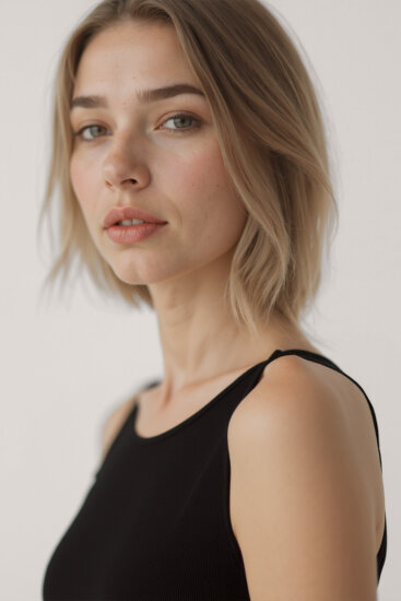 Omuzu Düğüm Detaylı Örme Elbise - 17