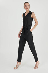 Önden Bağlamalı Sıfır Kol Bluz - 29