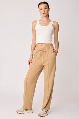 Önden Dikişli Bol Paça Eşofman Pantolon - Thumbnail (2)