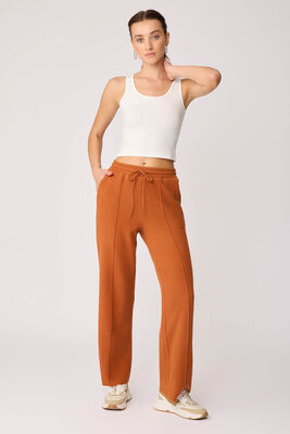 Önden Dikişli Bol Paça Eşofman Pantolon - Thumbnail (14)