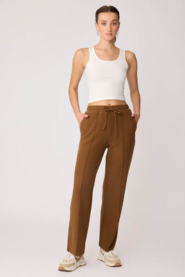 Önden Dikişli Bol Paça Eşofman Pantolon - Thumbnail (16)