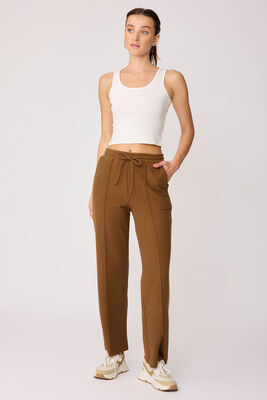 Önden Dikişli Bol Paça Eşofman Pantolon - Thumbnail (19)