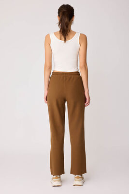 Önden Dikişli Bol Paça Eşofman Pantolon - Thumbnail (20)