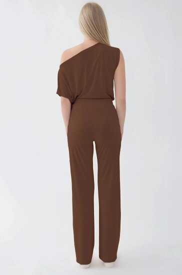 Önü Dikişli Beli Lastikli Rahat Pantolon - 15