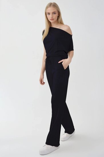 Önü Dikişli Beli Lastikli Rahat Pantolon - 18