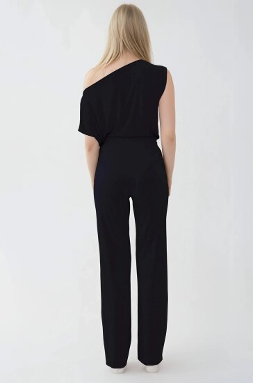 Önü Dikişli Beli Lastikli Rahat Pantolon - 19