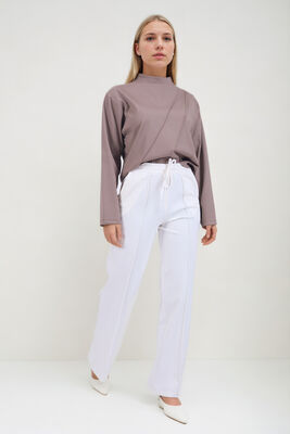 Önü Dikişli Modal Pantolon - Thumbnail (3)