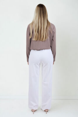 Önü Dikişli Modal Pantolon - Thumbnail (4)