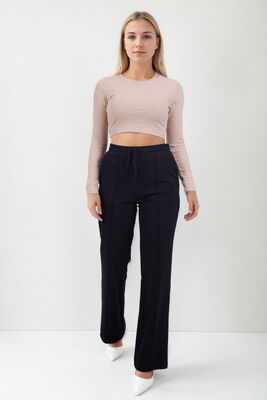 Önü Dikişli Modal Pantolon - Thumbnail (8)