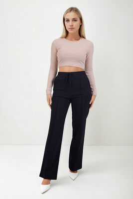 Önü Dikişli Modal Pantolon - Thumbnail (6)