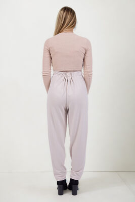 Önü Düğmeli Fermuarlı Modal Kumaş Pantolon - Thumbnail (10)