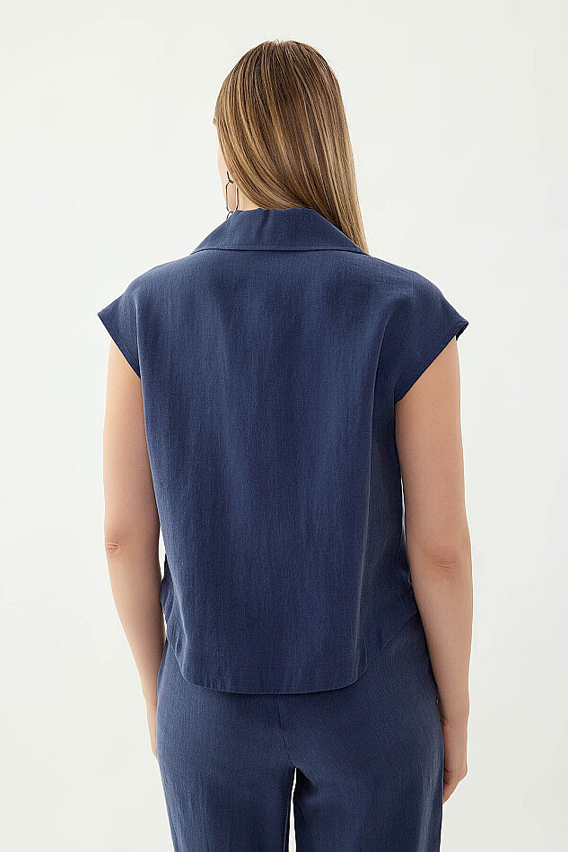 Önü Fermuarlı Bluz - 27