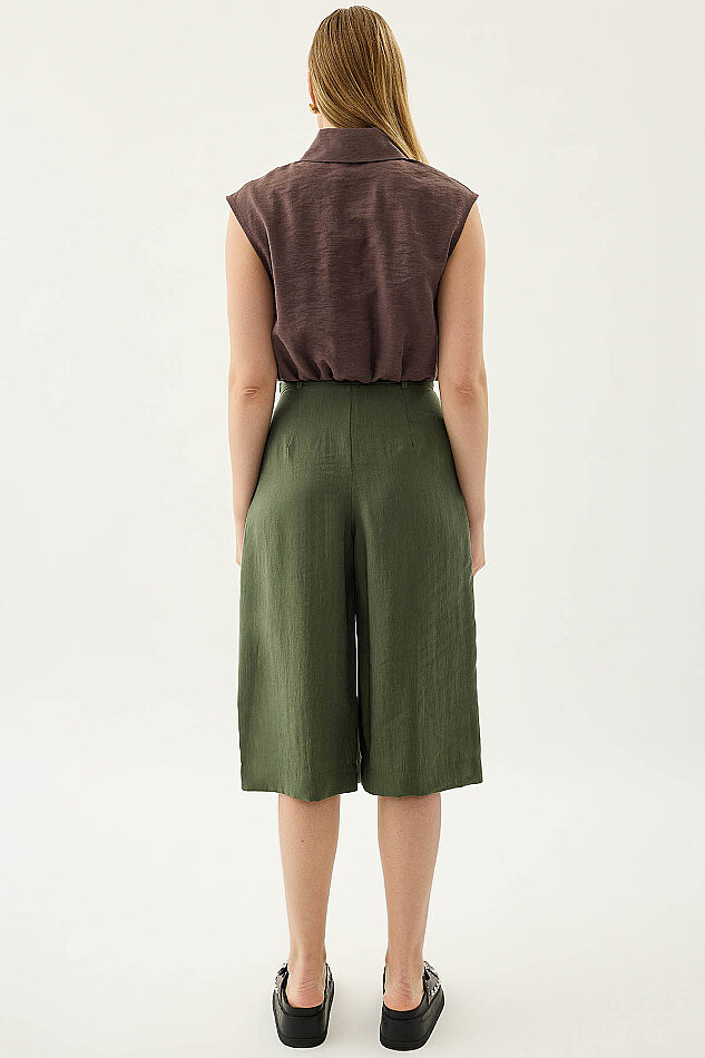 Pens Detaylı Uzun Bermuda Şort - 15