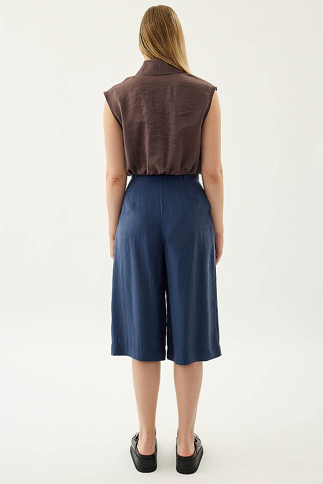 Pens Detaylı Uzun Bermuda Şort - 20