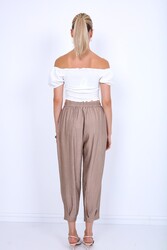 Pileli Havuç Pantolon - 15