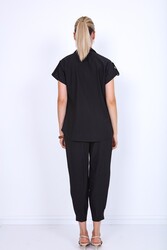 Pileli Havuç Pantolon - 20