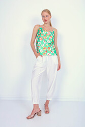 Pileli Havuç Pantolon - 24