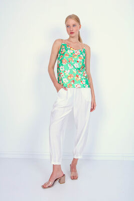 Pileli Havuç Pantolon - 24