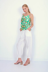 Pileli Havuç Pantolon - 25