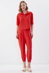 Pileli Havuç Pantolon - 31