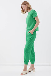 Pileli Havuç Pantolon - 37