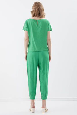 Pileli Havuç Pantolon - 40