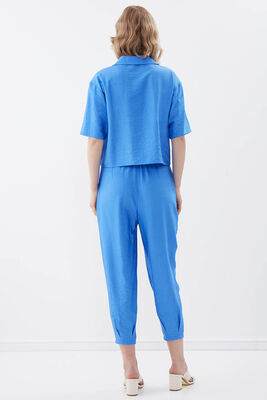 Pileli Havuç Pantolon - 5