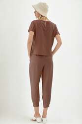 Pileli Havuç Pantolon - 55