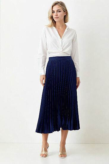 Piliseli Midi Boy Saten Etek - 11