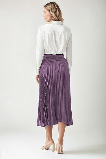 Piliseli Midi Boy Saten Etek - 17