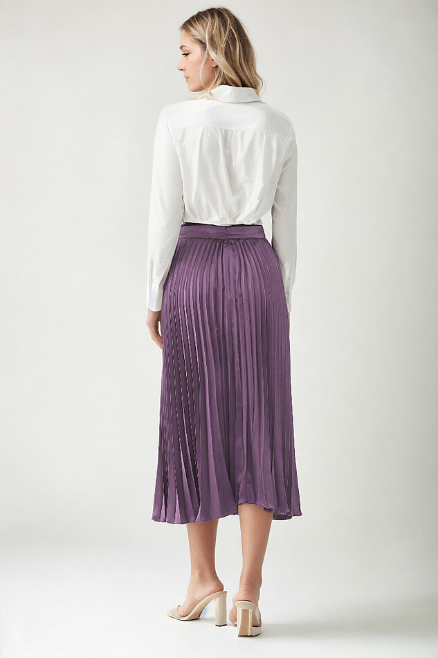 Piliseli Midi Boy Saten Etek - 17