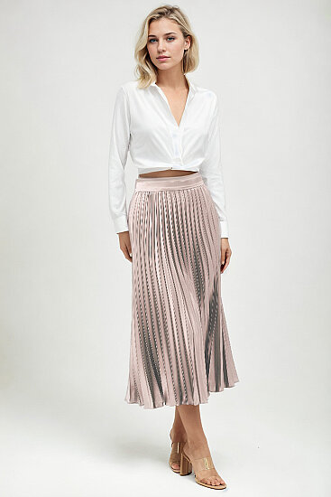 Piliseli Midi Boy Saten Etek - 23