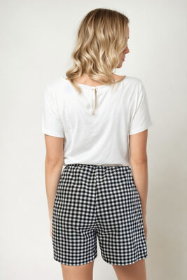 Pötikare desenli şort (1)