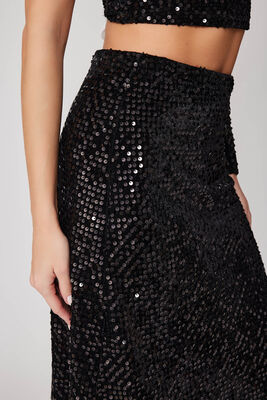 Pullu Midi Boy Etek - Thumbnail (7)