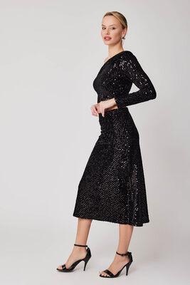 Pullu Midi Boy Etek - Thumbnail (4)