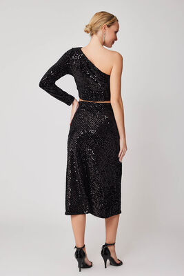 Pullu Midi Boy Etek - Thumbnail (6)