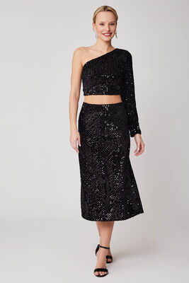 Pullu Midi Boy Etek - Thumbnail (5)