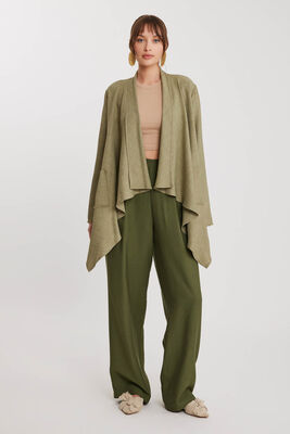 Şal Yaka Cepli Ceket - Thumbnail (7)