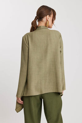 Şal Yaka Cepli Ceket - Thumbnail (10)