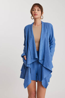 Şal Yaka Cepli Ceket - Thumbnail (14)