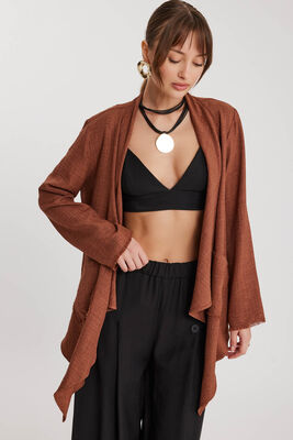 Şal Yaka Cepli Ceket - Thumbnail (19)