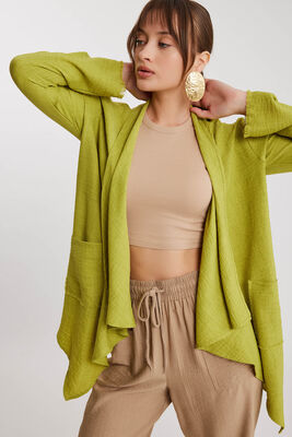 Şal Yaka Cepli Ceket - Thumbnail (27)