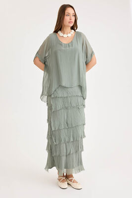 Salaş Uzun Tül Elbise - Thumbnail (12)