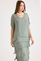 Salaş Uzun Tül Elbise - 15